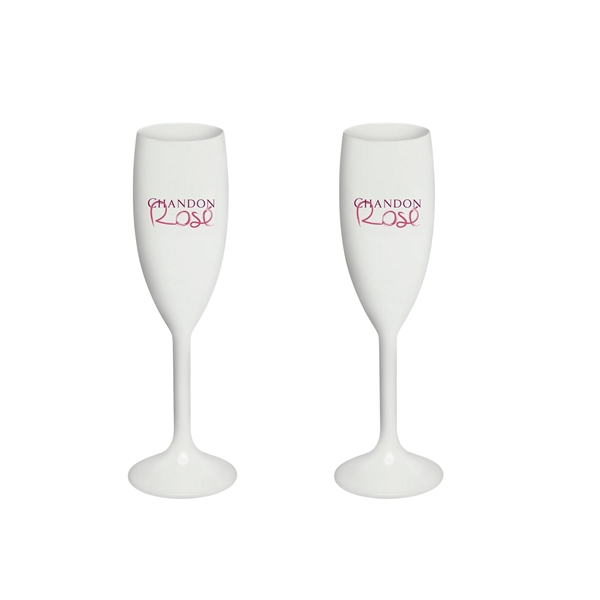Acrylic Plastic Champagne Flute Glass - Image 6