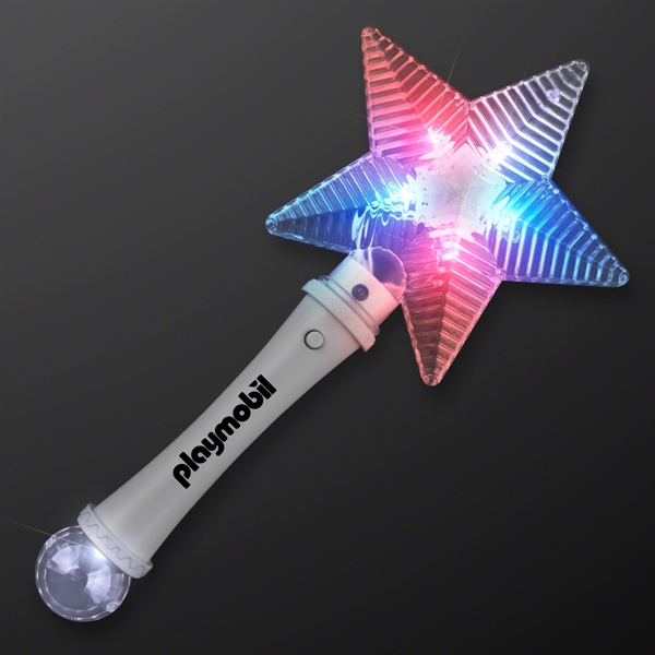 Patriotic Star Light Short Wand, 60 day overseas production  - Image 1