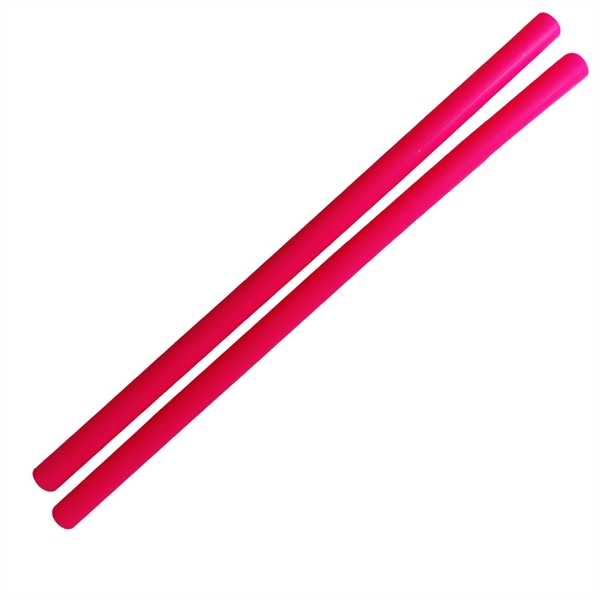 Silicone Straw 5 pack With PIPE Cleaner Brush - Image 7