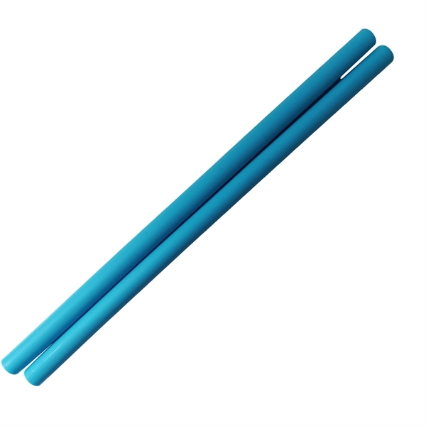 Silicone Straw 5 pack With PIPE Cleaner Brush - Image 8