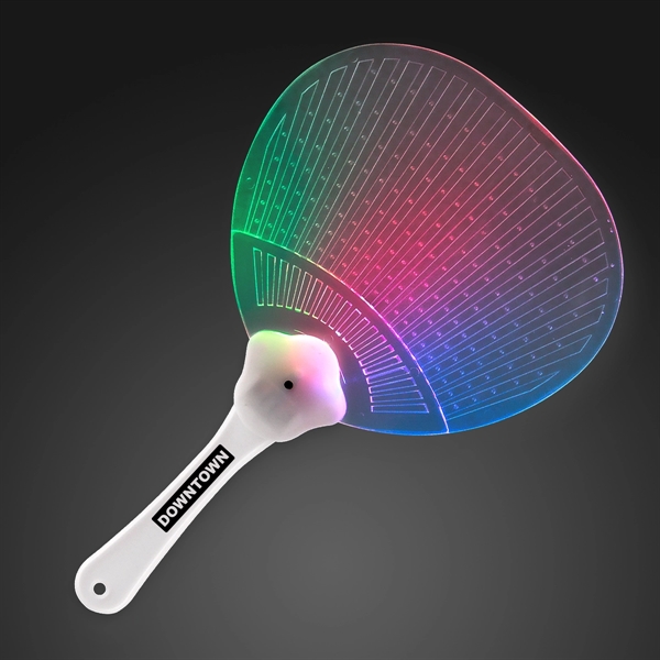 Flashing Fancy Fan with LED Lights - Image 1