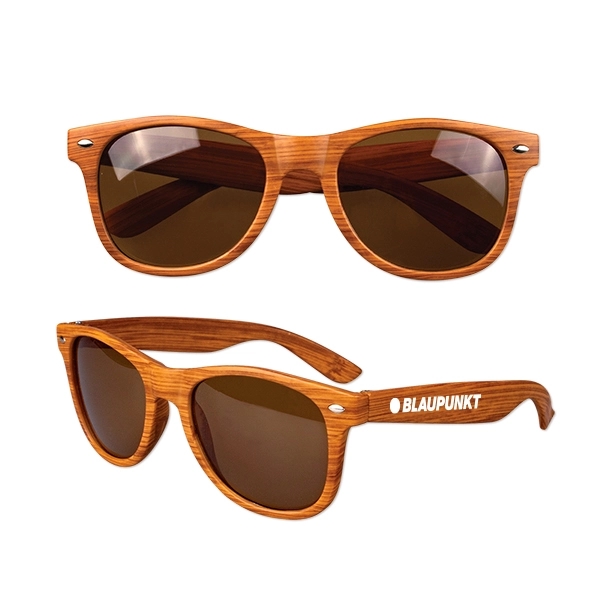 Iconic "Wood" Grain Sunglasses - Image 3
