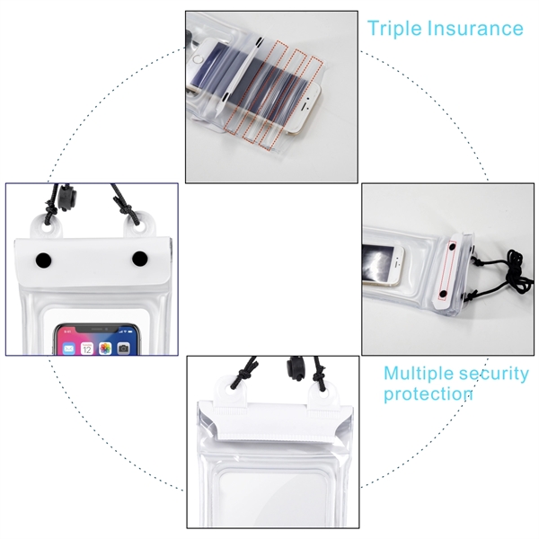 Triple Insurance Waterproof Phone Pouch, Waterproof Case - Image 5