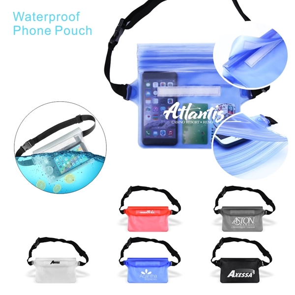 Dual Insurance Waterproof Fanny Pack,Waterproof Phone Pouch - Image 4