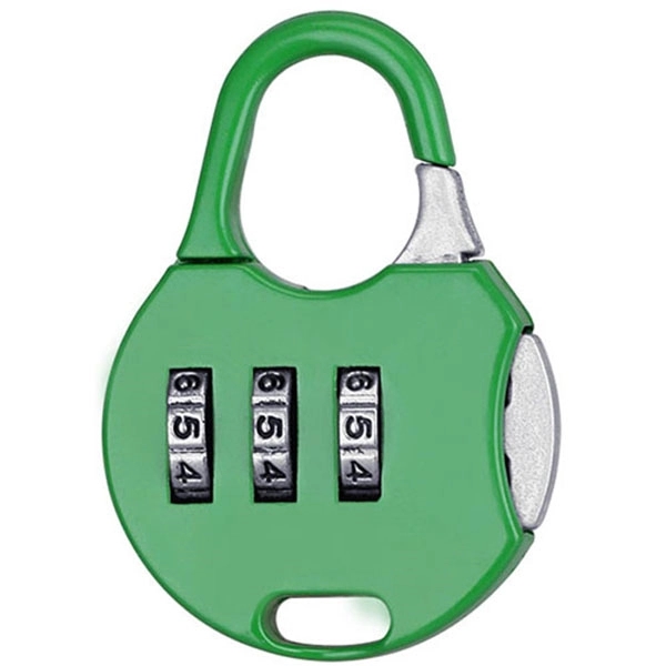Security 3 Combination Luggage Padlock - Image 3