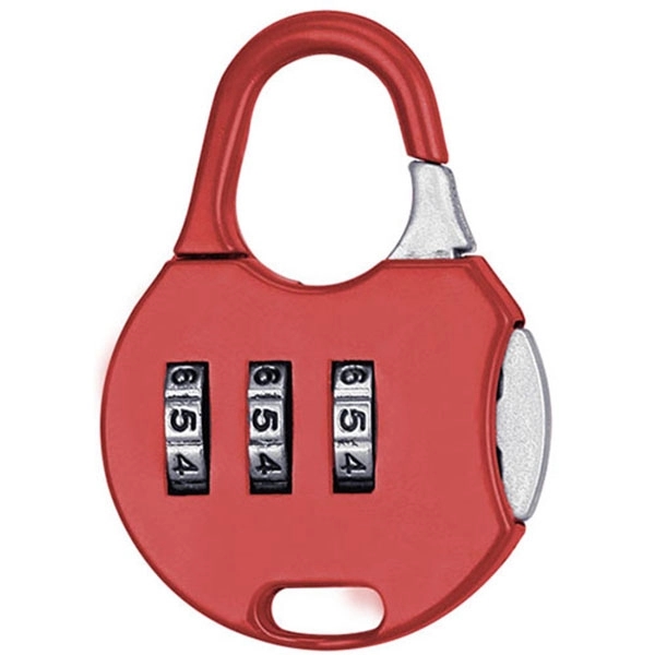 Security 3 Combination Luggage Padlock - Image 5