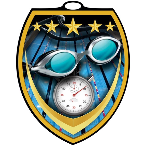 3" Vibraprint™ Shield Medallion - Image 4