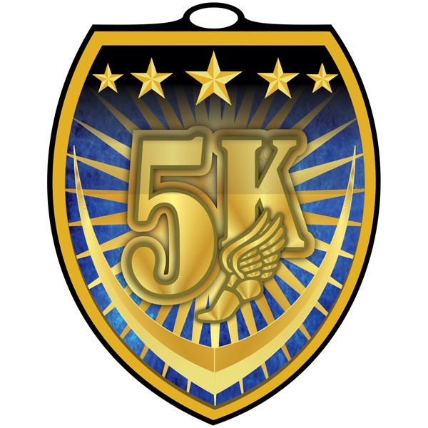 3" Vibraprint™ Shield Medallion - Image 12