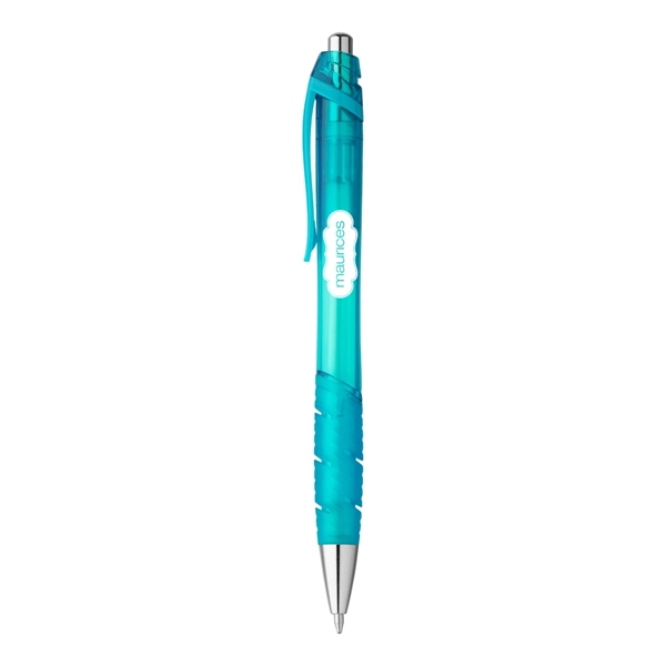 Translucent Plastic Ballpoint Pen - Image 4