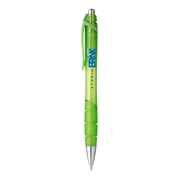 Translucent Plastic Ballpoint Pen - Image 5