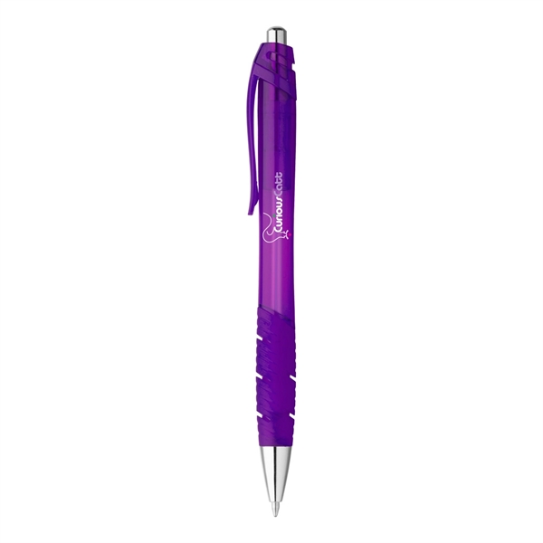 Translucent Plastic Ballpoint Pen - Image 8