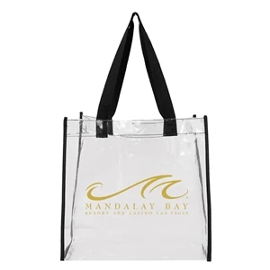 ADAMS CLEAR GAME DAY TOTE BAG