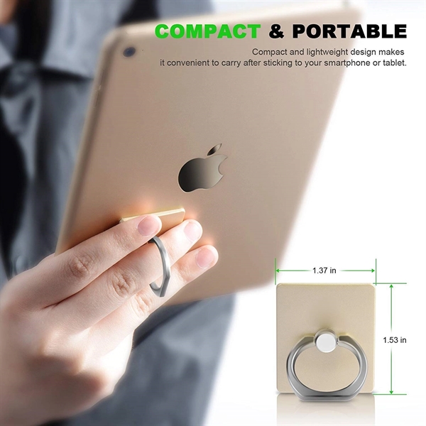 Popular Aluminium Cell Phone Ring stand grip holder - Image 5