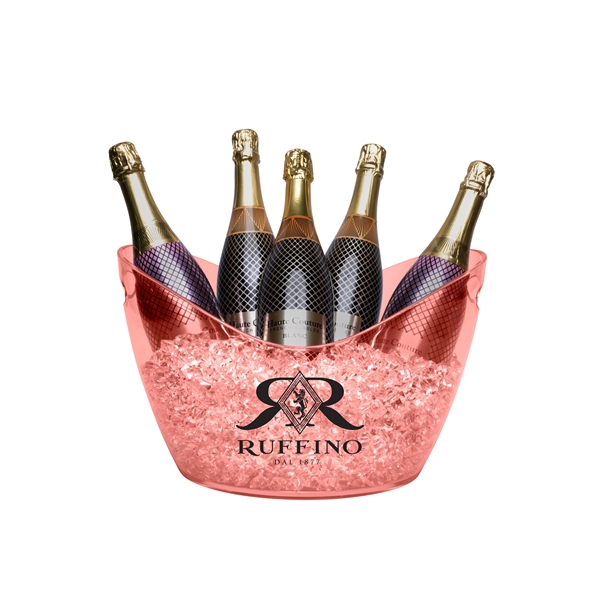 Large (4-6 Bottle) Acrylic Champagne Wine Ice Bucket - Image 6