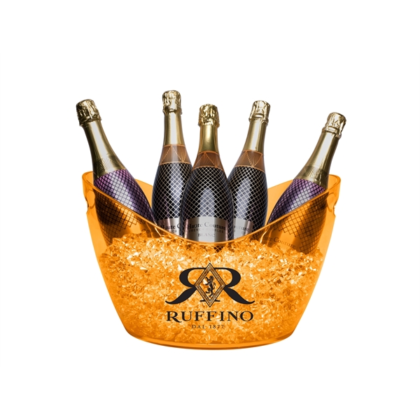 Large (4-6 Bottle) Acrylic Champagne Wine Ice Bucket - Image 7