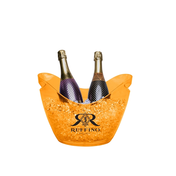 Small (1-2 Bottle) Acrylic Champagne Wine Ice Bucket - Image 6