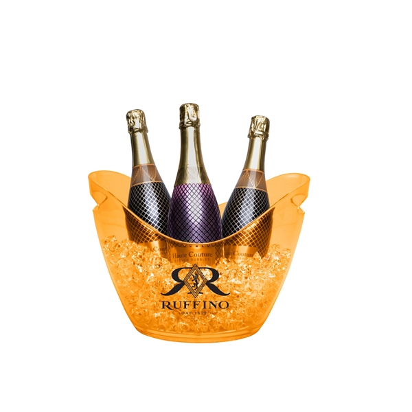 Medium (2-4 Bottle) Acrylic Champagne Wine Ice Bucket - Image 6