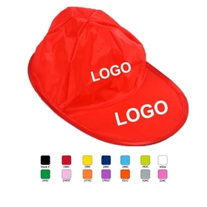 Nylon Folding Baseball Hat/Cap With Print Logo