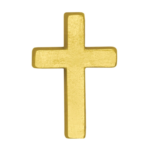 Cross Chenille Lapel Pin - Image 2