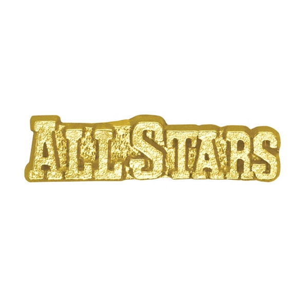 ALL Stars Chenille Lapel Pin - Image 2