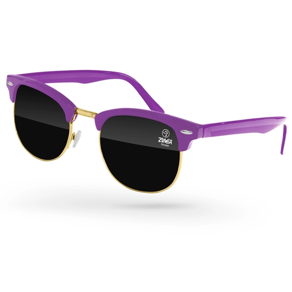 Metal Club Promotional Sunglasses w/ 1-color imprint - Image 1