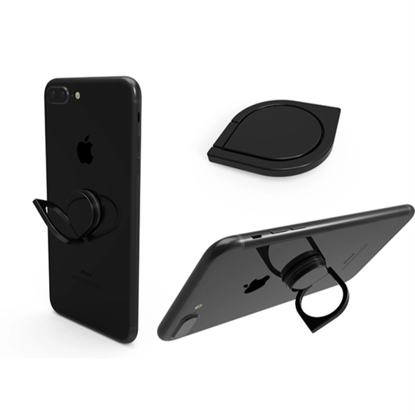 Teardrop Rotating Cell Phone Ring stand grip holder - Image 4