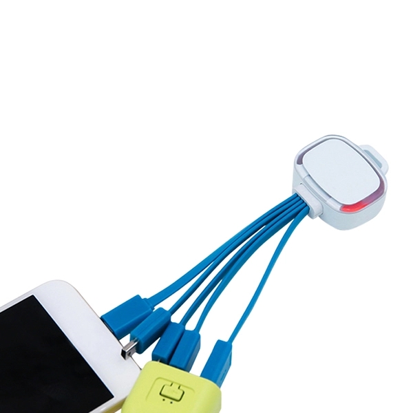 5 In 1 Light UP Charging Cable That Works for Most Cell Phon - Image 12