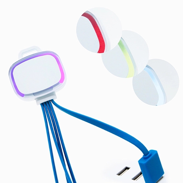 5 In 1 Light UP Charging Cable That Works for Most Cell Phon - Image 13