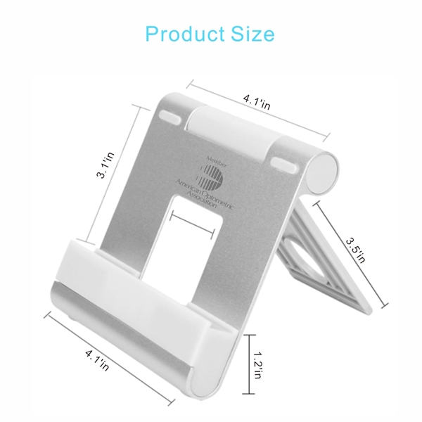 Adjustable Foldable Desktop Cellphone Tablet Stand Holder - Image 6