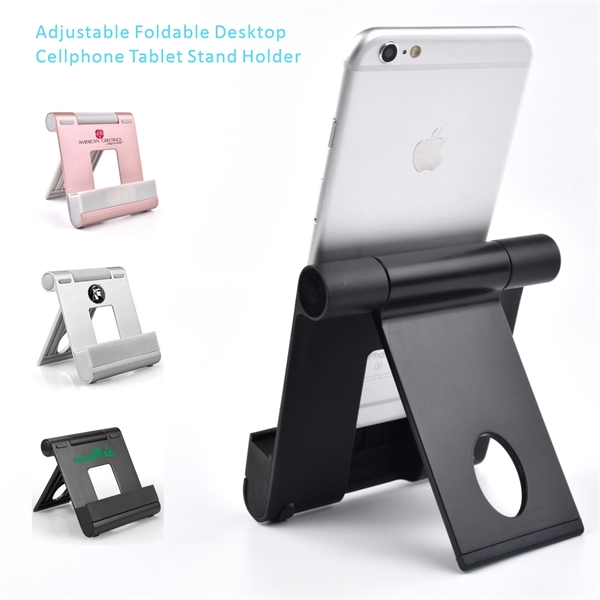 Adjustable Foldable Desktop Cellphone Tablet Stand Holder - Image 6