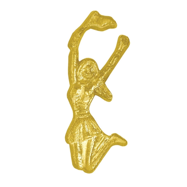 Cheerleader Chenille Lapel Pin - Image 2