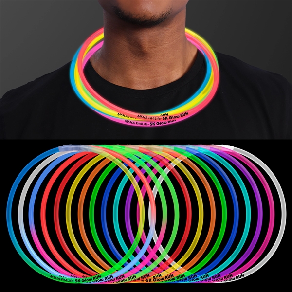 22" Glow Necklaces - Image 1