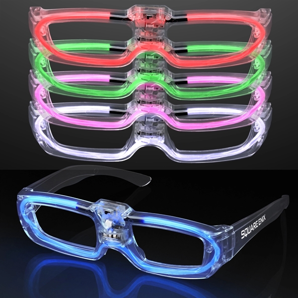 Sound Reactive LED Party Shades, 80s Style - Image 1