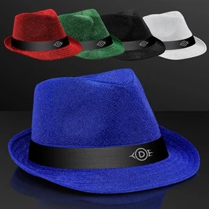 Snazzy Fedora Hat (NON-Light Up), 60 day overseas production
