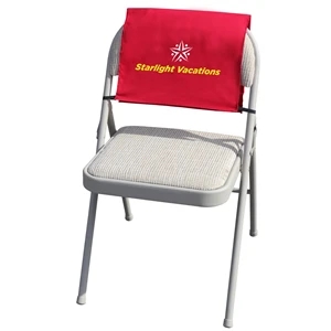 Non-Woven Economy Chair Advertising Covers - Laid Flat