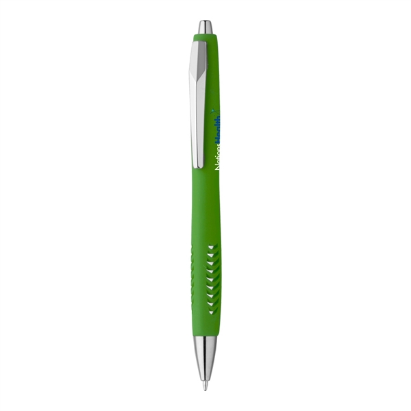 Ergonomic Soft Touch Plasitc Pen - Image 3