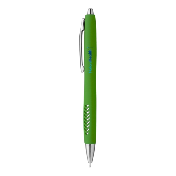 Ergonomic Soft Touch Plasitc Pen - Image 5