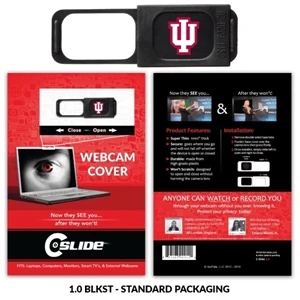 Webcam Cover 1.0 - Black with standard packaging