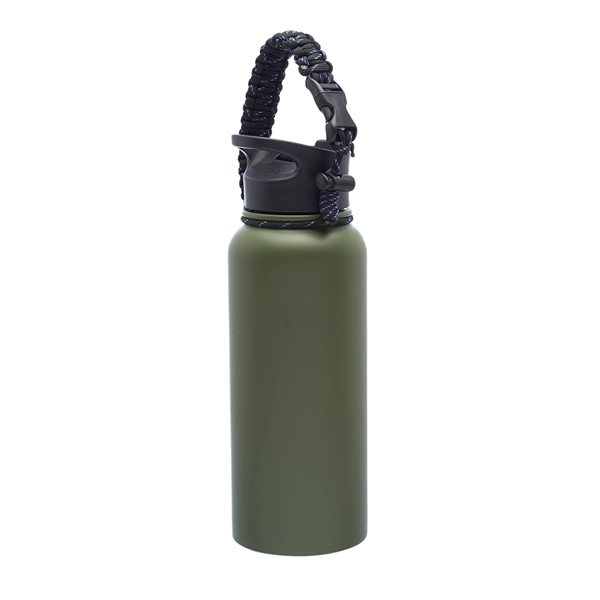 34 oz. Vulcan Stainless Steel Water Bottles with Strap - Image 3