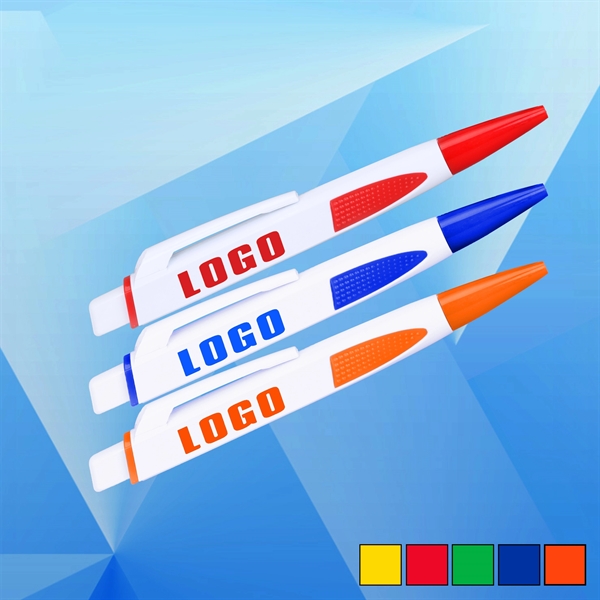 Four-Sided Shaped Ballpoint Pen - Image 1