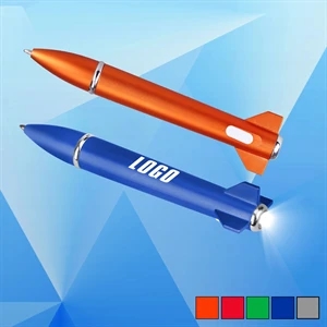 Airplane Shaped Ball Pen with Flashlight