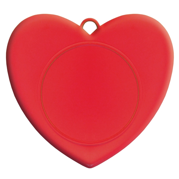 3" Express  Vibraprint Heart Shaped Insert Medallion - Image 3