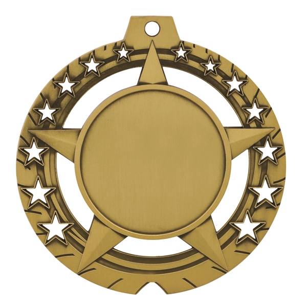 Express  Vibraprint Star Insert Medallion - Image 2