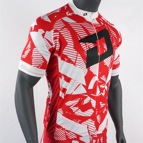 Club cut cycling jersey with long sleeve