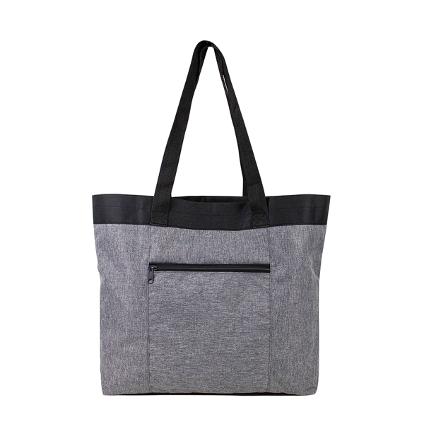 Heather Gray Open Tote - Image 2