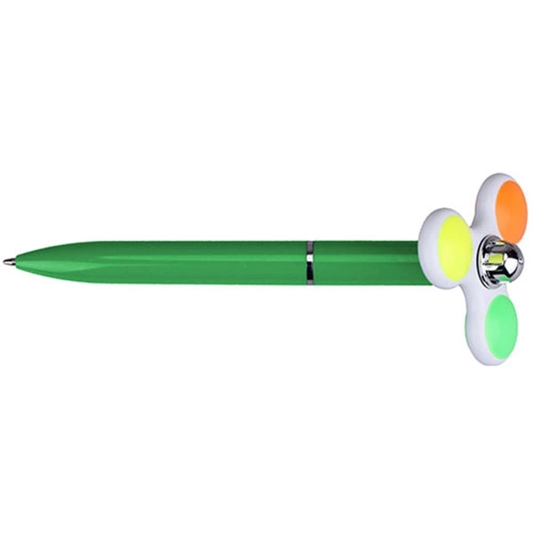 Mini-Fan Decorated Ballpoint Pen - Image 3