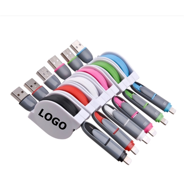 Two-in-one telescopic Phone charger cable - Image 1
