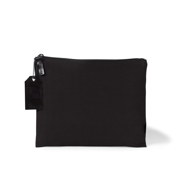 Avery Large Cotton Zippered Pouch - Image 2