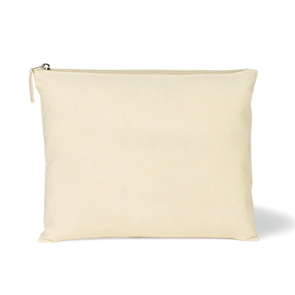 Avery Large Cotton Zippered Pouch - Image 6