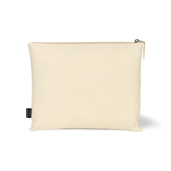 Avery Large Cotton Zippered Pouch - Image 8